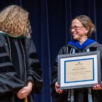 Provost Drake and Janel Pettes Guikema